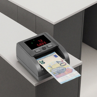 Detector de moneda de orientación EC600 portátil con lector de dinero infrarrojo magnético UM para contadores de billetes en euros