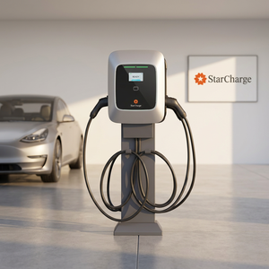 Chargeur EV intelligent AC OCPP 16J Starcharge Saturn 44kW avec double sortie 22kW, IP55, IK10, haute précision, compteur MID - Product Image 5