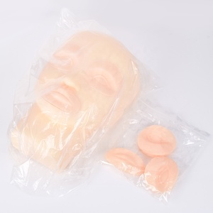 Профессиональный силиконовый манекен для макияжа бровей и ресниц - Product Image 6