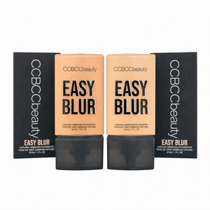 Easy Blur Airbrush Liquid <b>Foundation</b> Pore Blurring Natural Skin-Like Long Wear Face Makeup - Product Image 1