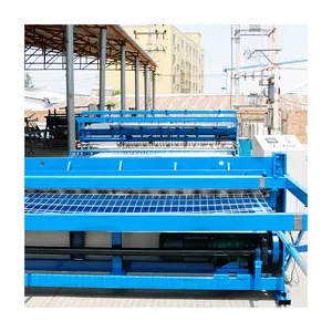 High Speed Full Automatic Security Fence Panel Wire Mesh Welded Fence Panel Making Machine Drawing Machine