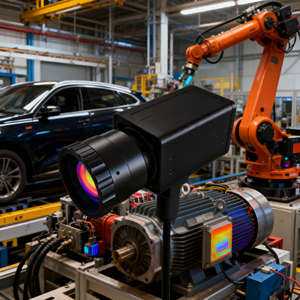 Endüstriyel Sıcaklık Ölçüm Ağı Kızılötesi Termal Görüntüleme Cihazı 1280x1024 640x512 384x288 12μm 17μm - Product Image 2