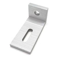 PLUSSOLAR – Support en L en alliage d'aluminium anodisé, direct usine, résistance au vent 60 m/s, résistance à la neige 1,4 KN/M, modèle personnalisable pour montage