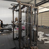 Usine de fabrication d'équipements de fitness TT FLEX : Rack d'entraînement 3-en-1, Machine Smith pour la maison, Crossover à câbles pour l'entraînement de force
