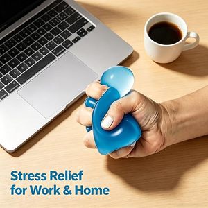 Stress <b>Cube</b> Squishy Stress Balls for Adults Kids Fidget <b>Toy</b> for Your Best Mellow and Chill -Ice <b>Cubes</b>-Square Shape with Filling - Product Image 5