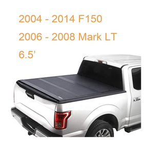 Cubierta Rígida Plegable de Perfil Bajo para Camioneta Compatible con F150 2004-2014, <span class=keywords><strong>Mark</strong></span> <span class=keywords><strong>LT</strong></span> <span class=keywords><strong>Pickup</strong></span> 2006-08, Caja de 6.5 Pies Styleside - Product Image 2