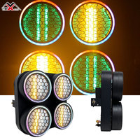 Luz Cegadora LED RGBW de 4 Ojos COB para Escenario con Control DMX512, Alto CRI 95 para Fiestas, DJ y Discotecas