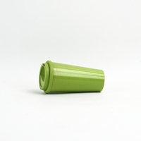 Tasses à café réutilisables en paille de blé à double paroi de 16 oz avec couvercle, personnalisables avec logo imprimé – Idéales pour une utilisation portable en extérieur