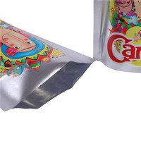 Sachet d'emballage alimentaire imprimé personnalisé en plastique laminé OPP/CPP/PET/AL/PA/VMPET, thermoscellable sur trois côtés