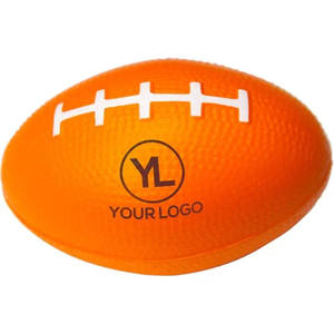 Logo personalizzato stampato Rugby piccolo americano Football PU schiuma Stress pallone da calcio giocattolo novità Reliever per bambini - Product Image 6