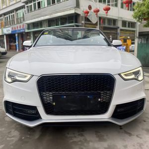 Grille avant de Style RS5 pour <span class=keywords><strong>Audi</strong></span> A5 <span class=keywords><strong>S5</strong></span> B8.5 grille en nid d'abeille maille de lifting calandre de pare-chocs avant 2012 2013 2014 <span class=keywords><strong>2015</strong></span> 2016 - Product Image 4
