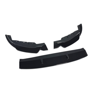 ลิ้นกันชนหน้า BMW 3 ตอน สีดำเงา ABS สำหรับรุ่น G30 ซีรีส์ 5 ปี 2021 2023 - Product Image 3