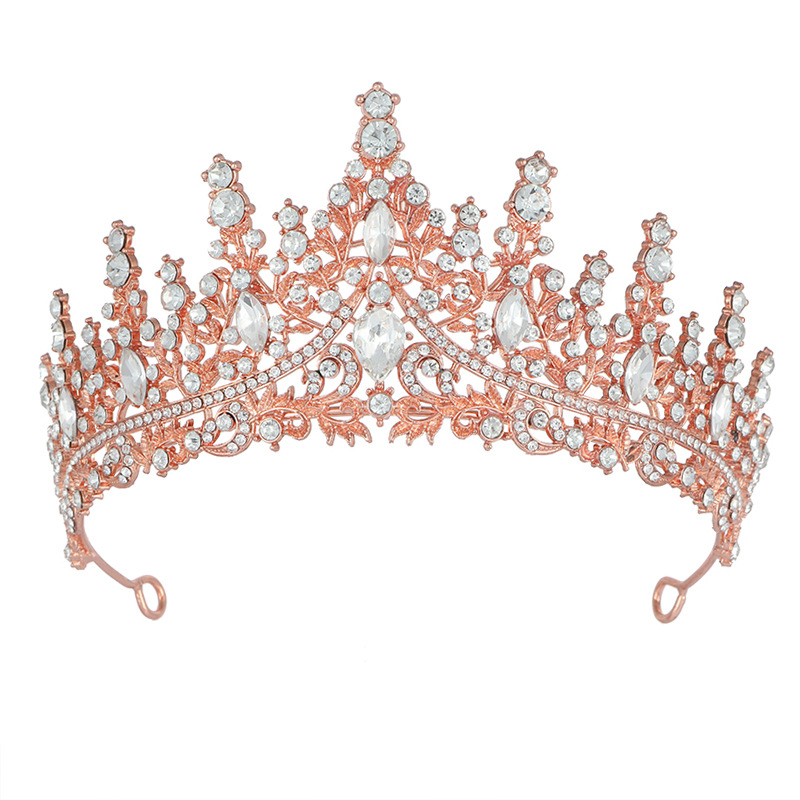 Or rose, diamant blanc