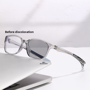 Lentes Progresivas Multifocales Transparentes con Cambio de Color Negro, Anti Luz Azul, para Lectura, Marca Personalizada al por Mayor - Product Image 4