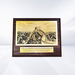 Phong Cách Hiện Đại Kim Loại Có Thể Gập Lại Kinh Doanh Kỷ Niệm Mảng Bám Bán Buôn Nhà Sản Xuất Giá Laser Khắc Mảng Bám Thương Hiệu Nam - Product Image 2