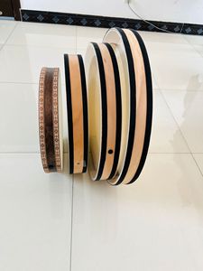ขายส่งเครื่องดนตรีออร์ฟ กลองคลื่นเสียงทะเลทำจากหนังแกะและไม้ สำหรับการบำบัดด้วยธรรมชาติ โยคะ และการทำสมาธิ - Product Image 6