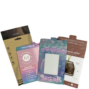 Enveloppes en carton pour photos, enveloppes d'expédition, enveloppes auto-adhésives, impression personnalisée, emballage cadeau, enveloppe en papier kraft avec trou de suspension - Product Image 1