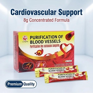 Thé de purification des vaisseaux sanguins à la formule puissante, boîte de 80g |   Mélange d'herbes naturelles pour la <span class=keywords><strong>santé</strong></span> cardiaque <span class=keywords><strong>et</strong></span> le soutien de la circulation sanguine, 10 sachets - Product Image 3
