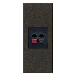 <b>Speaker</b> Connector Black 5.2x4.3x5.6 Cm <b>Audio</b> Jack Panel Mount - Product Image 1