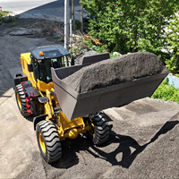 Chargeuse sur pneus de 4 tonnes, chargeuse frontale, moteur diesel Weichai 135 kW, pompe à engrenages pour l'exploitation minière, les carrières, la construction, la construction routière