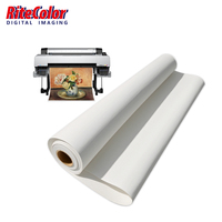 Rouleau de toile polyester imprimable à l'éco-solvant pour impression jet d'encre grand format