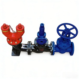 Dispositif de raccordement de pompe incendie souterraine SQX100 - Équipement d'alimentation en eau en fonte - Sécurité - Accessoires de vanne - Product Image 4
