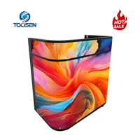 Écran LED de bar DJ créatif, taille personnalisée, affichage de table LED en stock, mur vidéo LED pour la publicité et la création d'ambiance