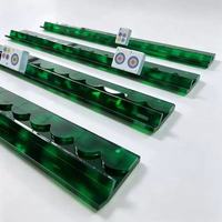 Support de Mahjong Pliable Moderne de Luxe en Acrylique de 20 Pouces avec Double Rail et Support Magnétique à Pousser – Idéal pour Casino, Jeux Familiaux et Maison