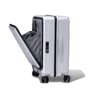 Bagages multifonctionnels spacieux de 20 et 24 pouces, design durable et léger, 100% PC, ouverture frontale, pour les voyages moyens et longs - Product Image 6