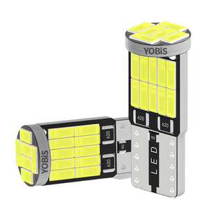 Luces LED para matrícula de coche, accesorios interiores de fábrica, color verde, 2W, 168, 194, T10, W5W, 26SMD, Canbus, 12V, para automóviles - Product Image 1
