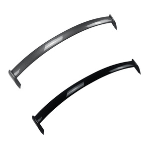 Subaru Impreza WRX STI 2002-07 Rear Spoiler Piano <b>Black</b> Carbon Fiber Texture ABS Ducktail <b>Trunk</b> Lip - Product Image 5