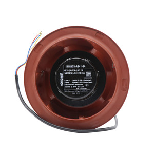 For R1G175-AB41-34 175mm 48V DC 34W 1A 565m3/h 3100RPM HVAC Centrifugal Cooling <b>Fan</b> <b>Free</b> <b>Standing</b> OEM - Product Image 1