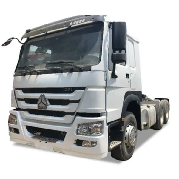 판매를 위한 아주 중대한 상태 사용된 HOWO 371hp 10 타이어 20 톤 트레일러 트럭 트랙터 트럭