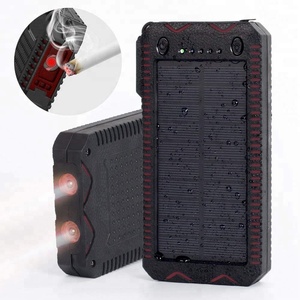 <span class=keywords><strong>Chargeur</strong></span> Solaire étanche 20000 mAh Banque D'énergie Solaire avec Allume-cigare - Product Image 1
