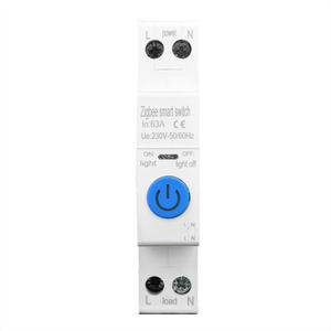 SW-ACZ 63A 1P+N <b>Zigbee</b> MCB 6kA Breaking Capacity Kilowatt-hour Metering Monitoring Din Rail Mount for Smart Home Device - Product Image 5