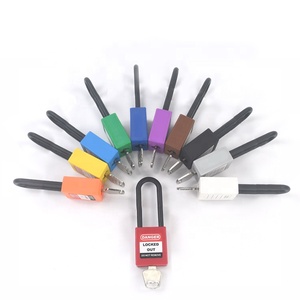 Bán Buôn Hilink Hàng Đầu An Ninh Loto Nhiều Màu Nylon Còng Dưới 76Mm Dài Không Dẫn Điện An Toàn Ổ Khóa Với Key Cao An Ninh Ổ Khóa - Product Image 1