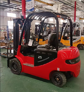 Chariot élévateur électrique de marque chinoise HELI CPD25G de 2,5 tonnes, alimenté au lithium, zéro émission, pour la manutention des matériaux en usine - Product Image 5