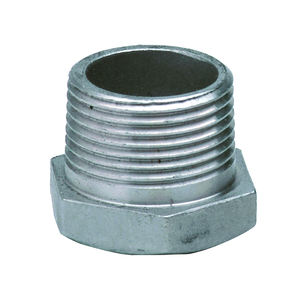 Accesorios de tapa macho de acero inoxidable Rosca BSPP/BSPT/NPT para aplicaciones de agua de aceite químico Forja disponible 12mm 14mm 30mm 50mm - Product Image 2