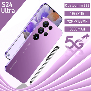 Nuevo Teléfono Inteligente S24 Ultra 5G, 16GB+1TB, Pantalla HD de 7.3 Pulgadas, Android <span class=keywords><strong>13</strong></span>, Deca-Core, Alta Calidad para Juegos Móviles - Product Image 3