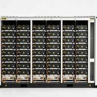 Solution personnalisée pour ferme solaire de 500 kW, centrale solaire hybride, système de stockage d'énergie solaire avec batterie au lithium