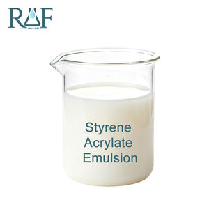 Émulsion acrylique styrène raffinée pour la finition du cuir et agent de liant pour fibres synthétiques, agent de traitement textile pour une douceur au toucher - Product Image 1