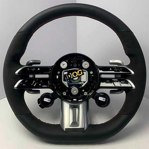 Volante de Fibra de Carbono DOS para <span class=keywords><strong>Mercedes</strong></span> Benz W204 W212 CLA GLA 45 C63 CLS63 E550 <span class=keywords><strong>AMG</strong></span> R231 <span class=keywords><strong>SL</strong></span> SLK350 <span class=keywords><strong>Amg</strong></span> Gt <span class=keywords><strong>63</strong></span> - Product Image 5