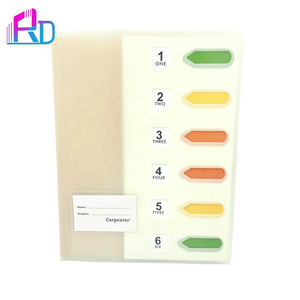 Gran oferta, bolsa de almacenamiento multicapa A4 PP, logotipo personalizado, suministros de papelería al por mayor para organización de archivos - Product Image 5