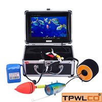 Système de caméra de pêche sous-marine HD avec écran de 7 pouces, câble de 15 m, détecteur de poissons professionnel 1000TVL, avec 12 lumières LED blanches