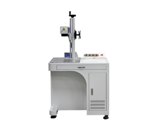 Machine de marquage laser à fibre couleur G20 Mopa personnalisée de 60 W avec table de travail - Product Image 3