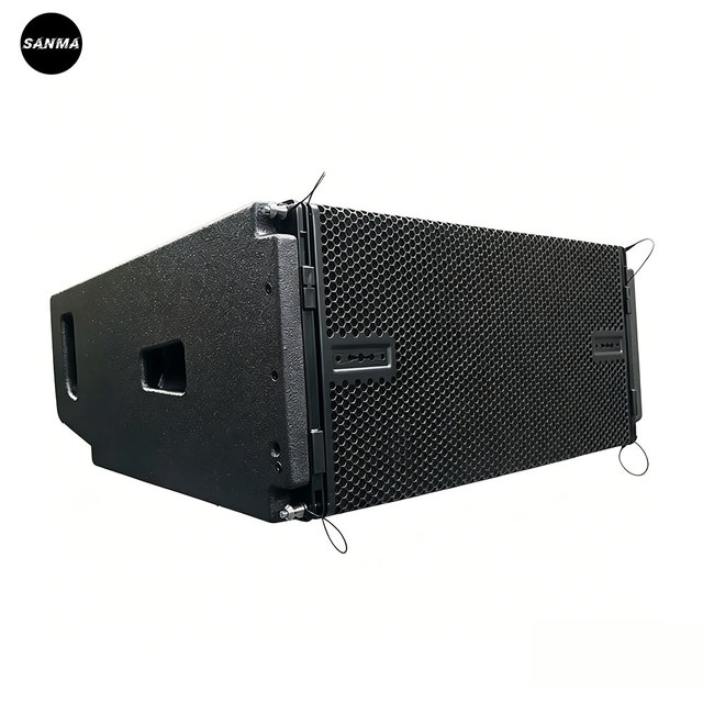 VIO L210 Double 10 Inch Professional Active Line Array 135dB 67Hz-20kHz DSP Wooden pa active speaker