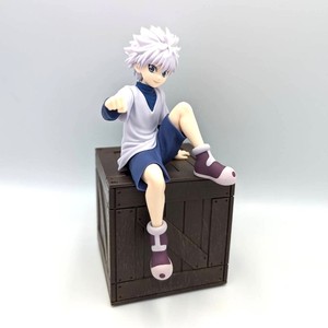 Figura de Anime <span class=keywords><strong>Hunter</strong></span> X <span class=keywords><strong>Hunter</strong></span> de 12 cm de PVC de Killua Zoldyck y <span class=keywords><strong>Gon</strong></span> <span class=keywords><strong>Freecss</strong></span>, Modelo Sentado, Juguete de Dibujos Animados, Idea de Regalo - Product Image 2
