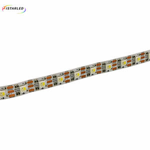 12V DC adressable sk6812 rgbw <span class=keywords><strong>8</strong></span> <span class=keywords><strong>pieds</strong></span> 60led smd5050 rgbw 60 pixels individuellement flexible ktv discothèque bande <span class=keywords><strong>led</strong></span> - Product Image 4