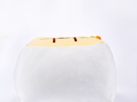 Peluche Tofu Unisexe 40 cm, Grande et Mignonne, Douce, pour Canapé, Lit et Voiture, Anti-stress, en Coton PP et Polyester Lavé, Cadeau d'Anniversaire
