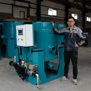 Cao Phục Hồi Hoàn Toàn Tự Động Thiết Bị Khai Thác Vàng Ly Tâm Trọng Lực Tập Trung Khoáng Tách Với Polyurethane Cone